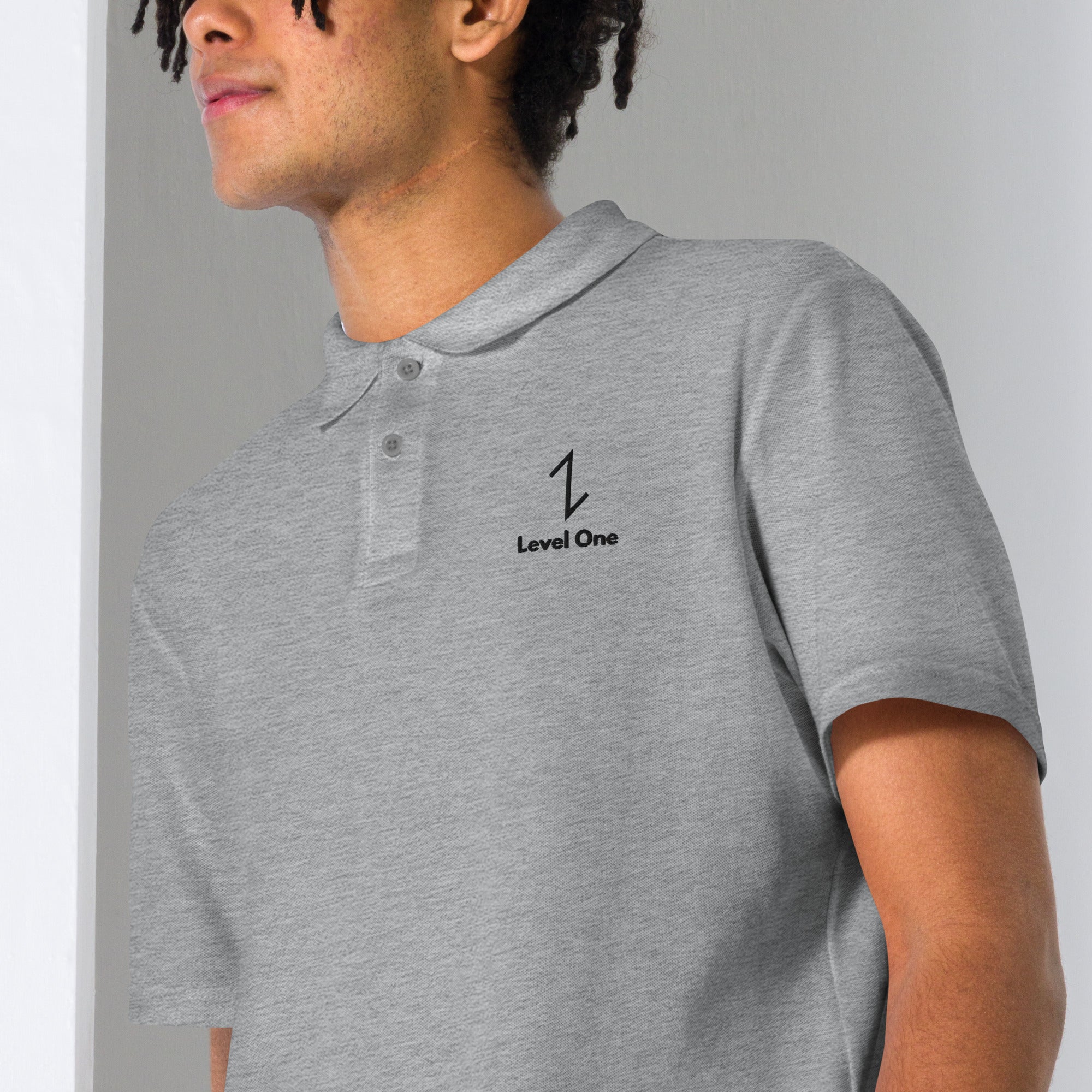 Mens Cotton Fitted Polo